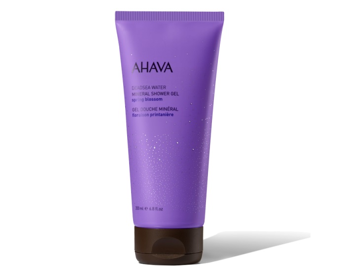 AHAVA Gel Doccia Minerale Spring Blossom 200 ml - Idratante e Rinfrescante con Profumo Floreale