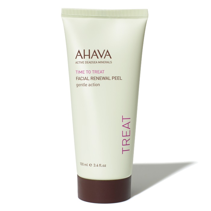 Ahava Time to Treat - Esfoliante Rigenerante Viso con Vitamina C, 100 ml