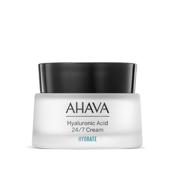 Ahava Hyaluronic Acid 24/7 Cream 50 ml - Crema Viso Idratante, Anti-Rughe e con Osmoter™