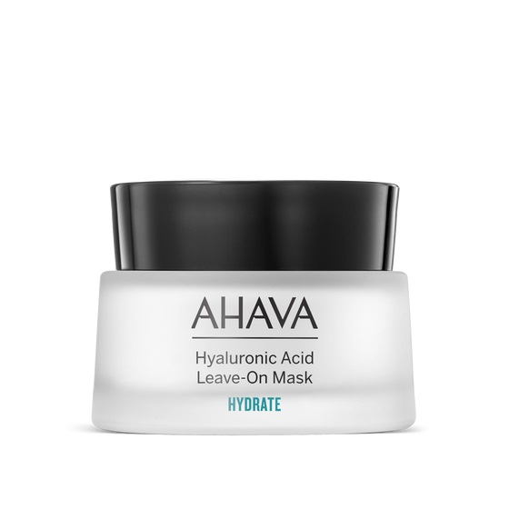 AHAVA Hyaluronic Acid Leave-On Mask - Maschera Viso Ultra Idratante 50 ml con Osmoter™ e Acido Ialuronico