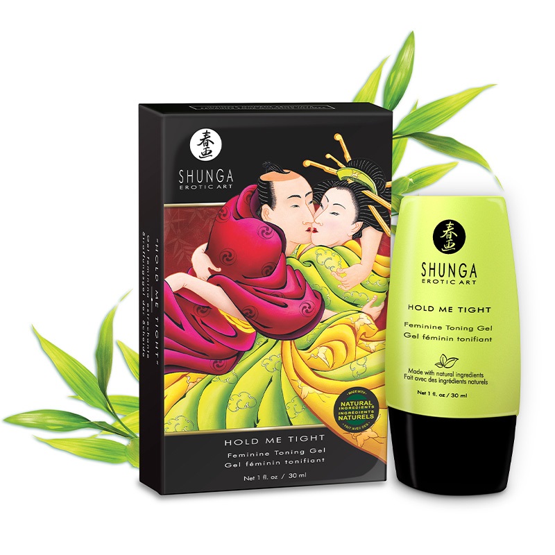 SHUNGA Gel Rassodante Vaginale Hold Me Tight 30 ml - Tonificante e Astringente con Ingredienti Naturali