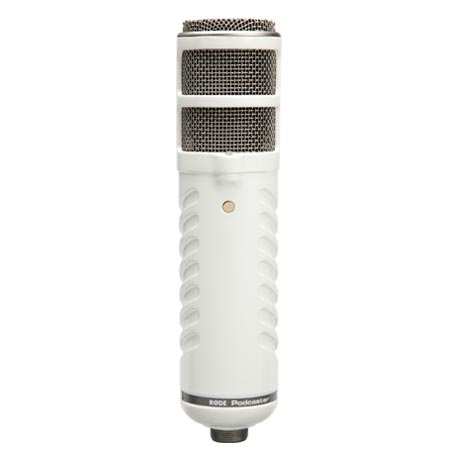 RØDE Podcaster Microfono Dinamico USB per Podcasting, Streaming e Gaming - Qualità Audio Broadcast, Capsula da 28mm, Risoluzione 18 bit, Campionamento 8-48 kHz, Compatibile con Windows e Mac