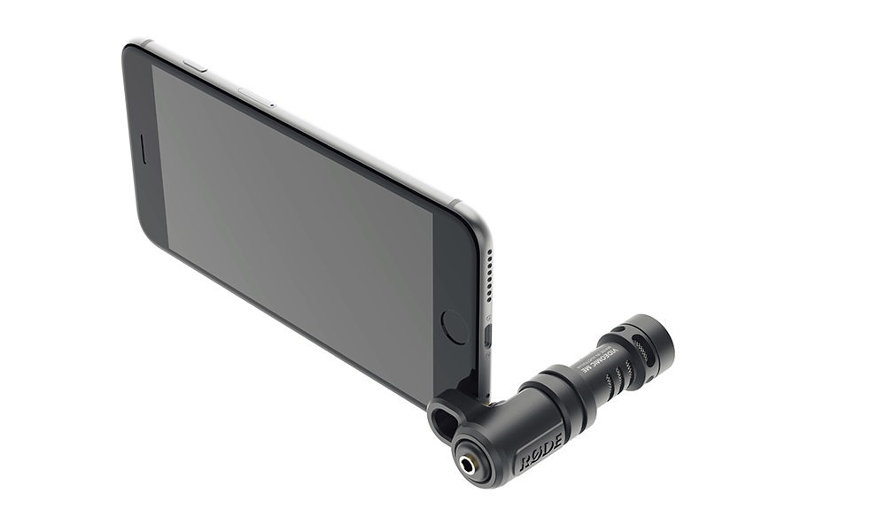 RØDE VideoMic Me - Microfono Direzionale Compatibile con iPhone e Android, Compatto e Leggero con Staffa di Montaggio Flessibile