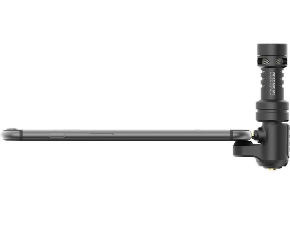 RØDE VideoMic Me - Microfono Direzionale Compatibile con iPhone e Android, Compatto e Leggero con Staffa di Montaggio Flessibile