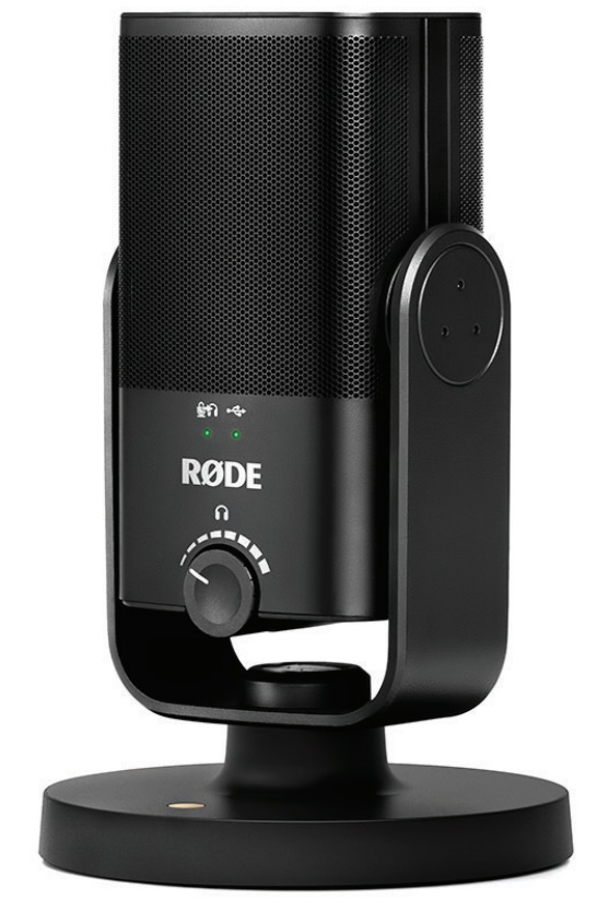 RØDE NT-USB Mini Microfono da Tavolo Nero - USB, 20-20000 Hz, 24 bit, 48 kHz, Cablato, Include Supporto Treppiede e Filtro Anti Pop