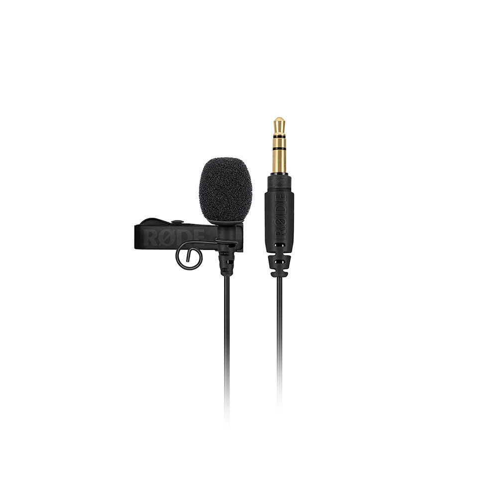 RØDE Lavalier GO Microfono Lavalier Professionale Bianco - Microfono a Clip per Trasmissione e Registrazione Vocale