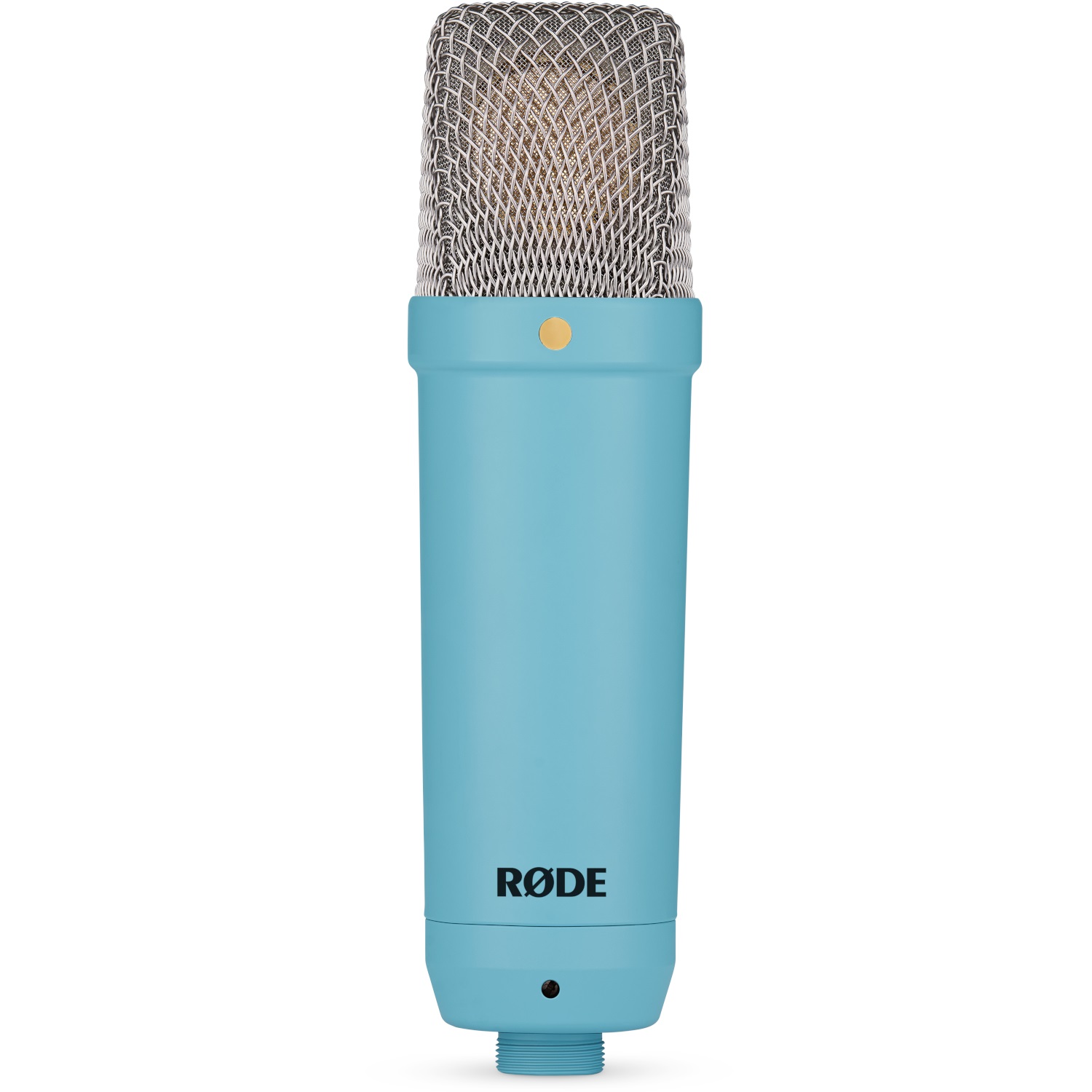 RØDE NT1 Signature Series Microfono a Condensatore a Grande Diaframma Blu con Shock Mount, Filtro Antipop e Cavo XLR per Produzione Musicale, Registrazione Vocale, Streaming e Podcasting
