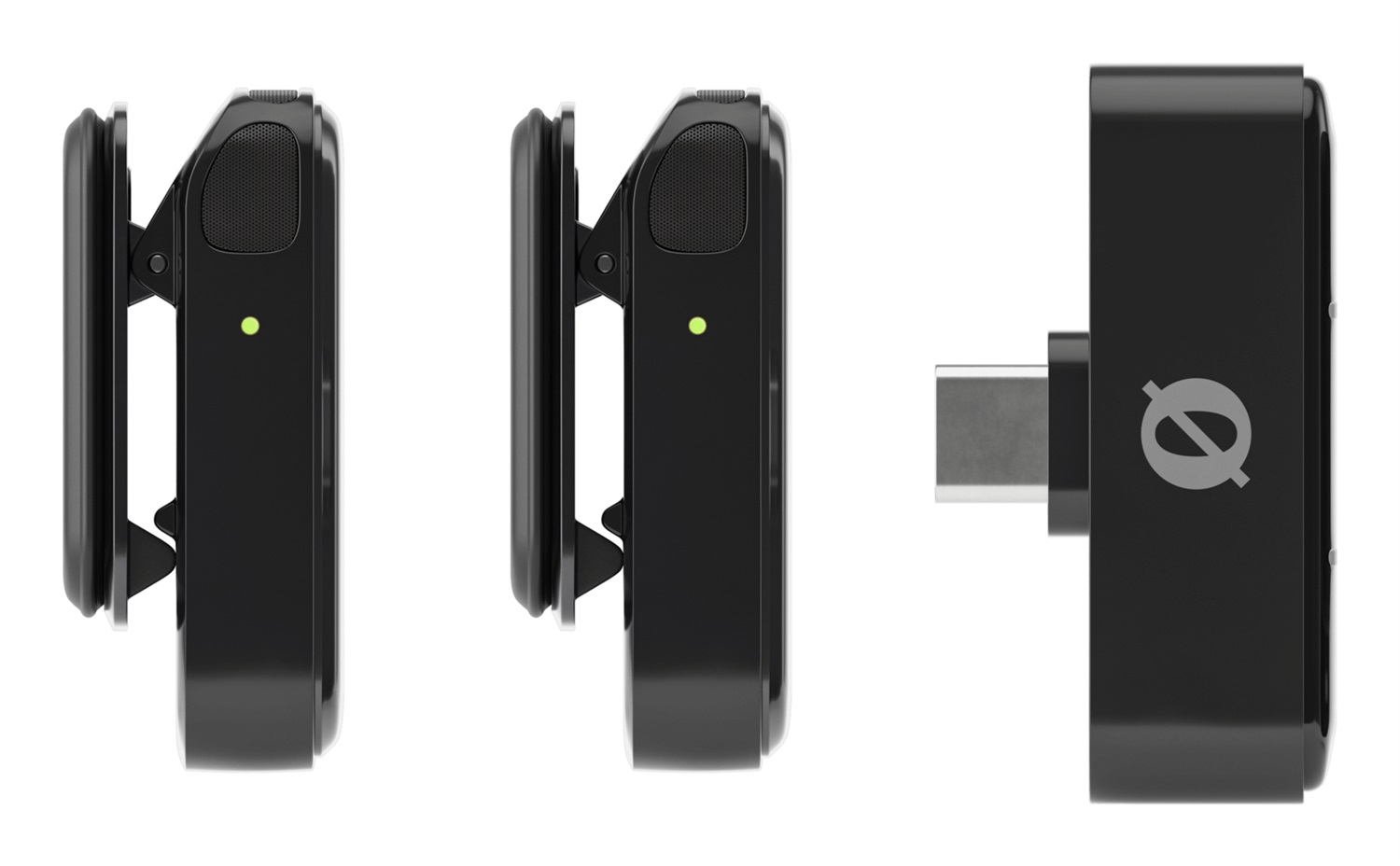 RØDE Wireless Micro - Microfono wireless compatto USB-C nero con due microfoni e custodia di ricarica per creazione di contenuti