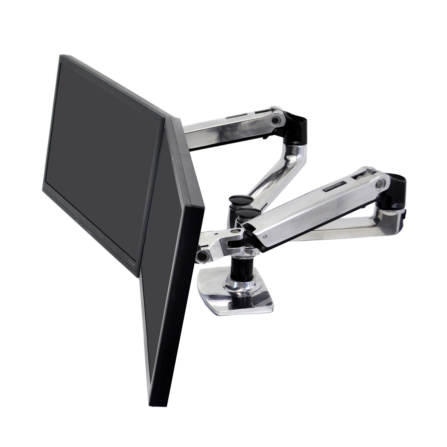 Ergotron LX Series 45-245-026 Supporto da Tavolo Regolabile per TV e Monitor fino a 27