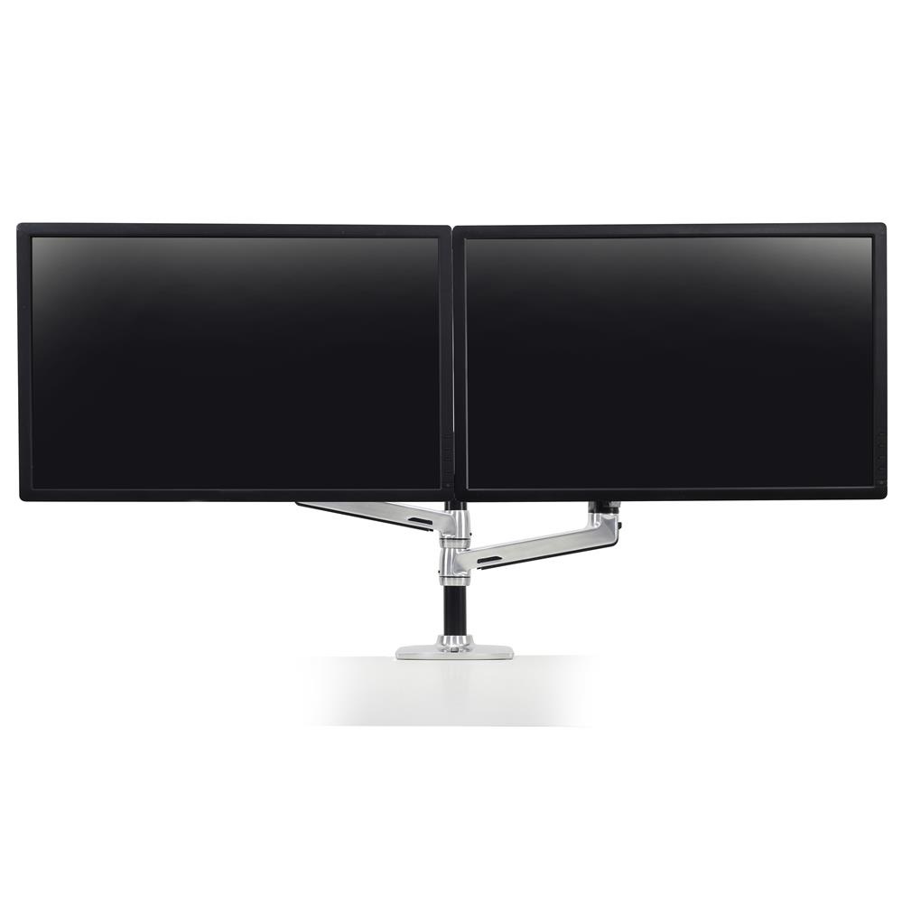 Ergotron LX Series Dual Stacking Arm - Supporto da Tavolo per 2 Monitor fino a 61 cm (24