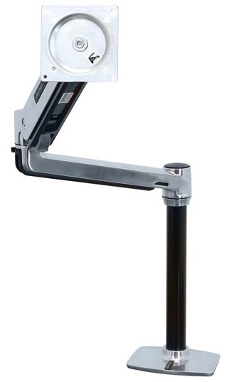Ergotron LX Series LX HD Sit-Stand Desk Mount per TV e Monitor fino a 116,8 cm (46