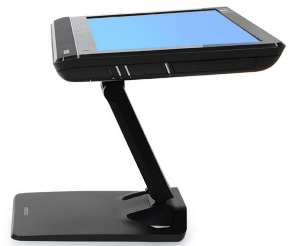Ergotron Neo-Flex Touch Screen Stand 33-387-085 Supporto da Tavolo Regolabile per Monitor e TV fino a 68,6 cm (27