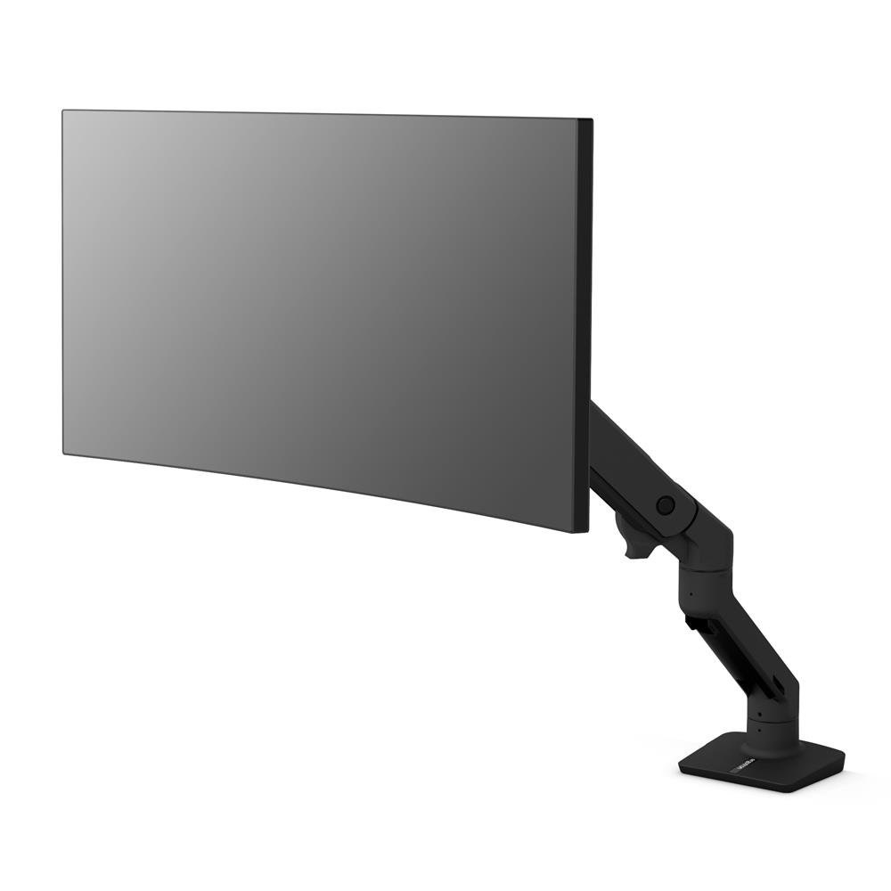 Ergotron HX Series 45-475-224 Braccio per Monitor da Scrivania Nero - Supporto per TV a Schermo Piatto fino a 124,5 cm (49