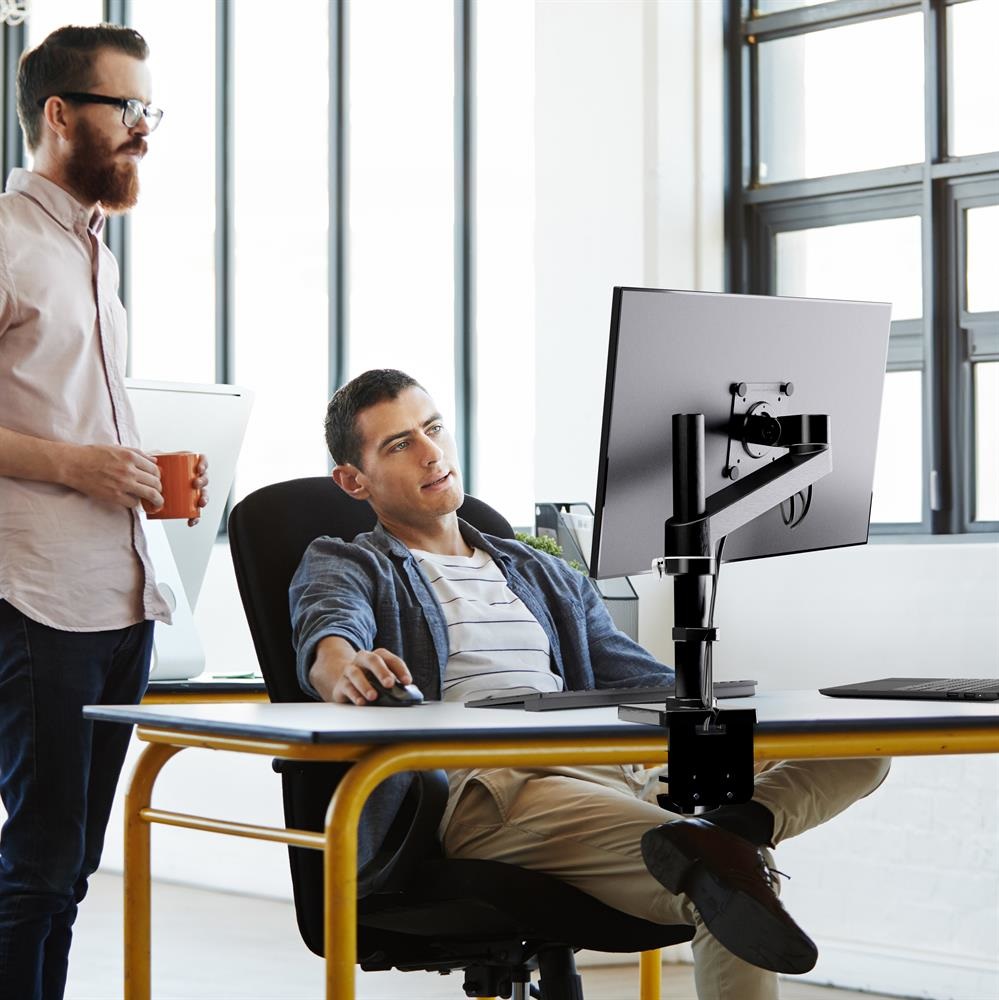 Ergotron NX Series NX Monitor Arm Black - Supporto da Tavolo per Monitor fino a 34