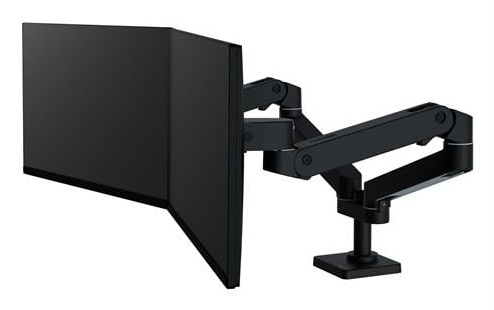 Ergotron LX 45-686-292 Supporto TV Dual Monitor 27