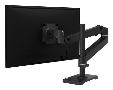 Ergotron LX Series 45-695-292 Supporto a parete per TV fino a 86,4 cm (34 pollici), compatibile VESA 75x75mm e 100x100mm, peso massimo 10 kg, colore Nero