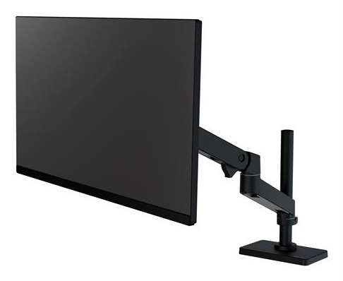 Ergotron LX Series 45-695-292 Supporto a parete per TV fino a 86,4 cm (34 pollici), compatibile VESA 75x75mm e 100x100mm, peso massimo 10 kg, colore Nero