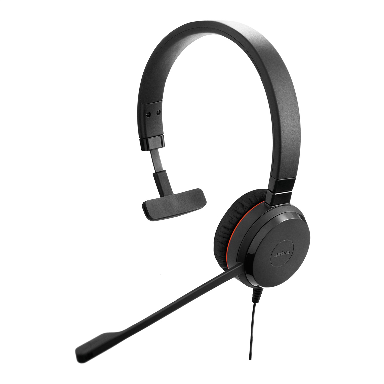 Jabra Evolve 30 MS Cuffie Mono USB-A Ottimizzate per Microsoft Teams con Cancellazione Passiva del Rumore e Microfono