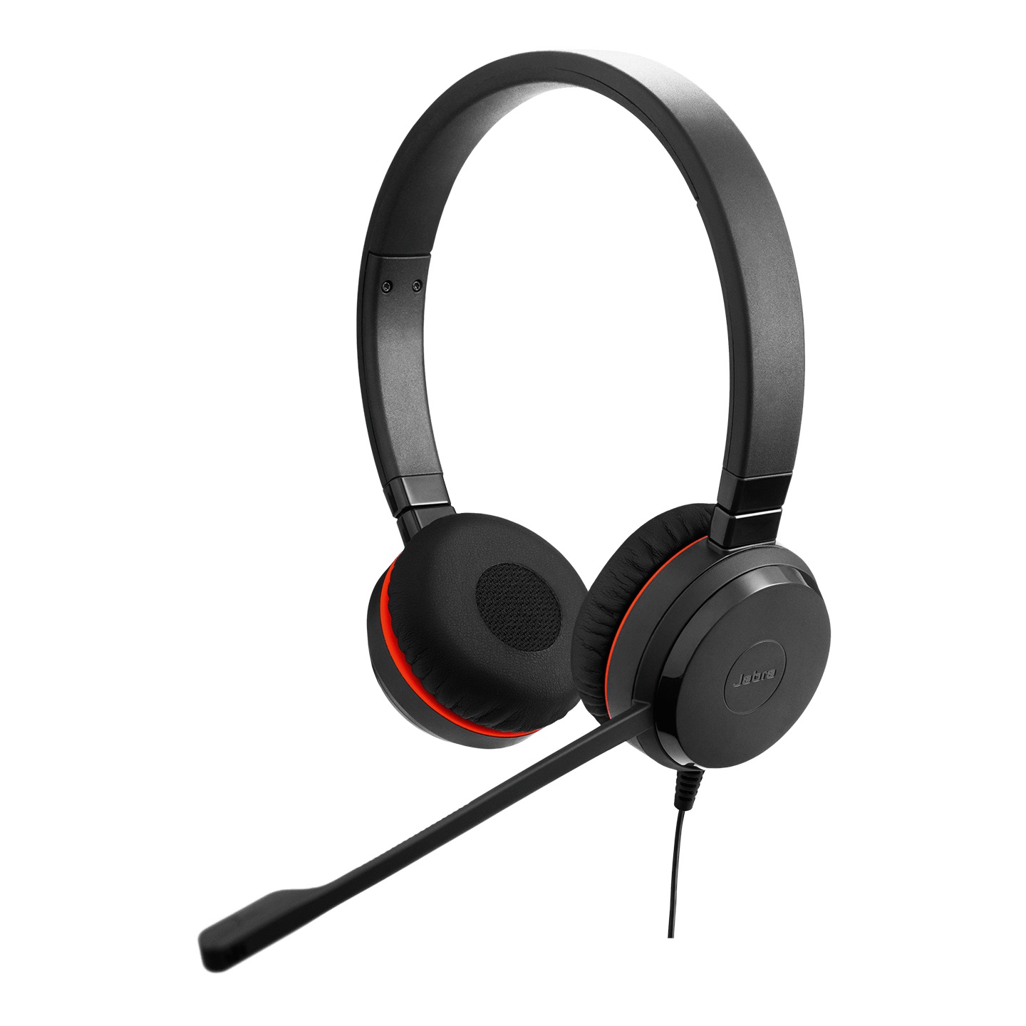 Jabra Evolve 20 SE Auricolare Cablato Stereo USB-A Ottimizzato per Microsoft Teams con Cancellazione Passiva del Rumore - Nero