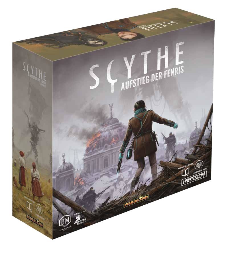 Feuerland Spiele Scythe - Ascesa Di Fenris: Espansione per 1-7 Giocatori, Gioco di Strategia in Tedesco