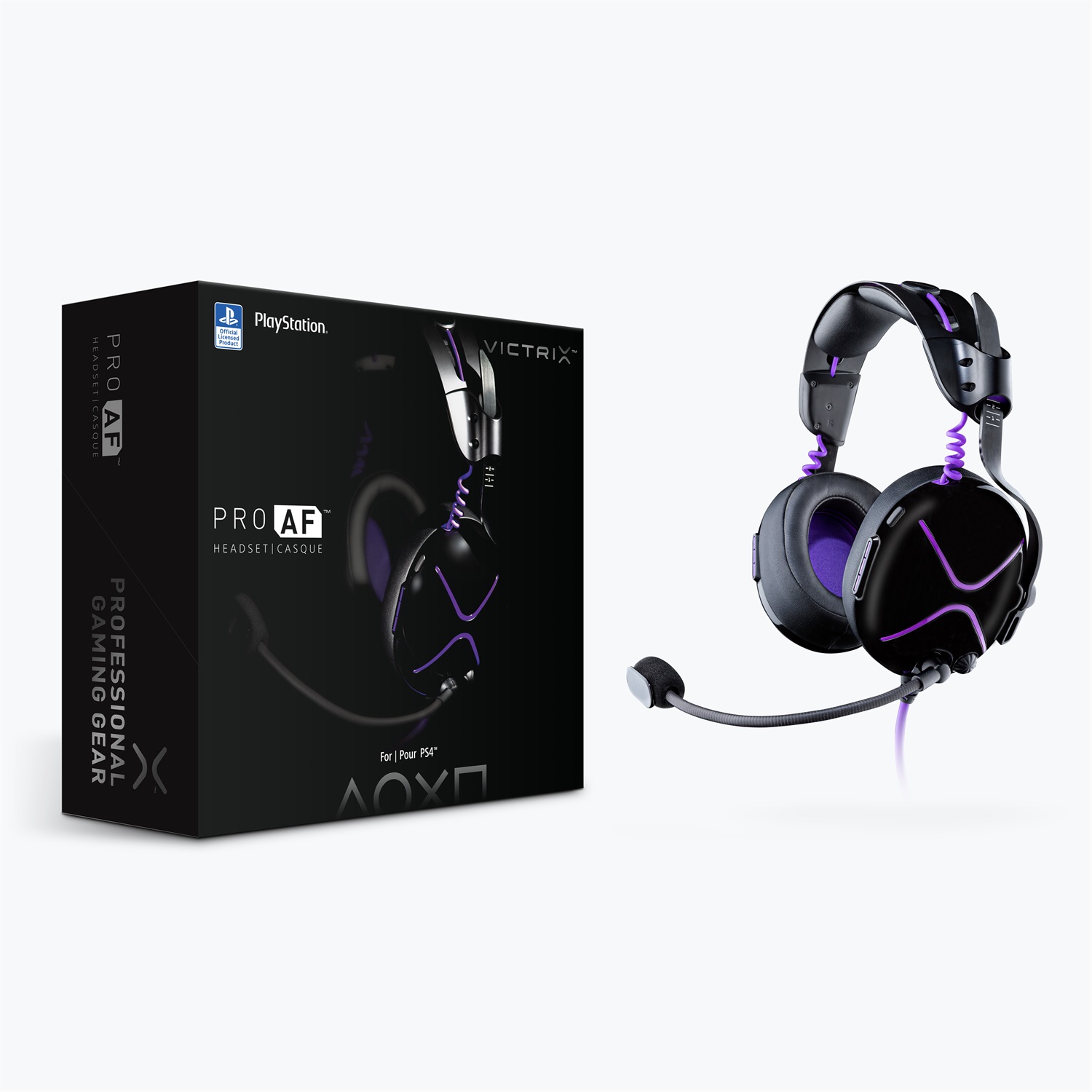 Victrix Pro AF - Cuffie wireless per Playstation 4 & 5 con leve di raffreddamento e qualità audio ottimizzata