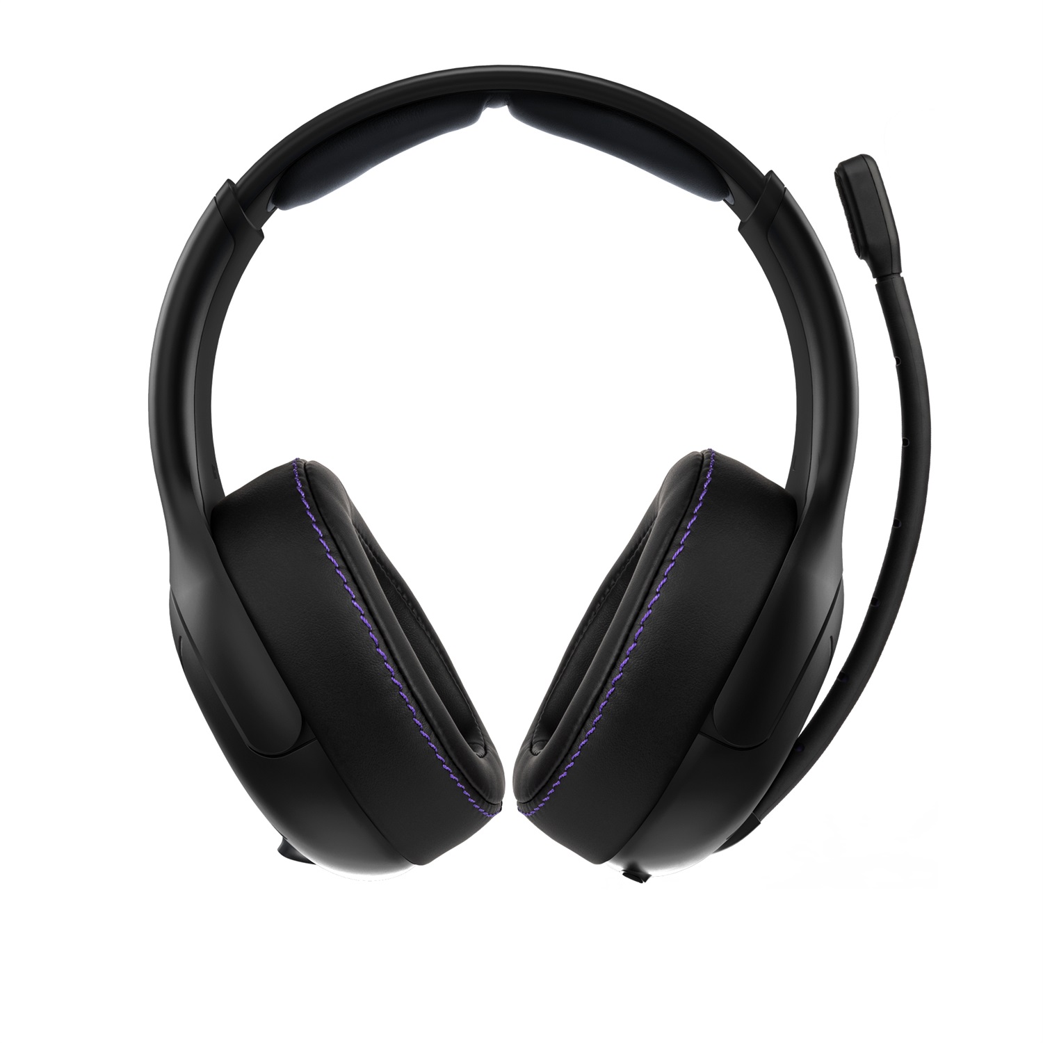 PDP Victrix Gambit Auricolare Headset per PS5 & PS4 - Wireless e Wired, Audio Surround 3D, Altoparlanti HD da 50 mm, Design a Padiglione, Nero e Viola