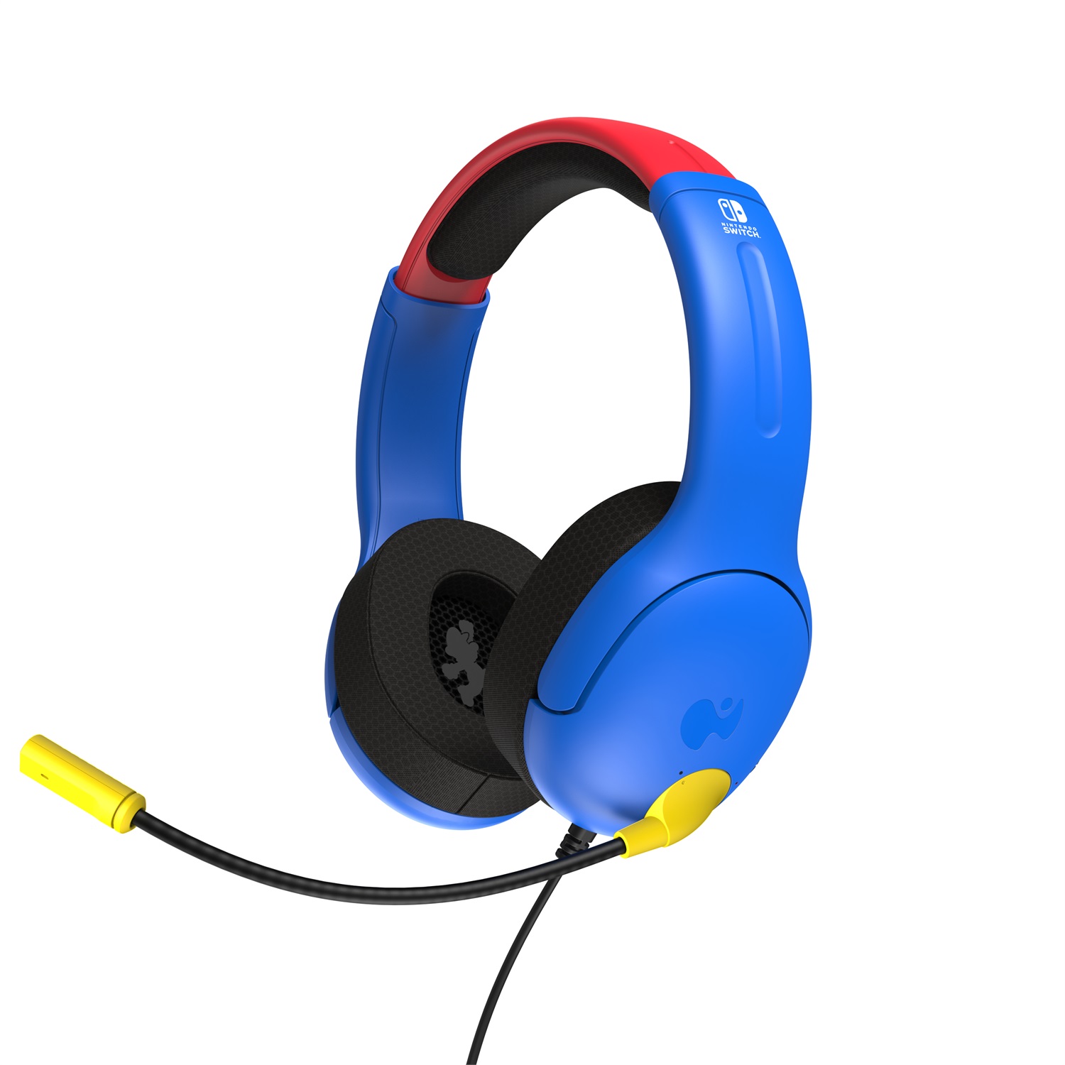 PDP LVL40 Auricolare Cablato A Padiglione Gaming Blu, Rosso