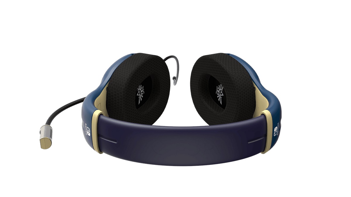 PDP Cuffia LVL40 Airlite Zelda Edition - Leggera, Confortevole e Audio Potente per Nintendo Switch
