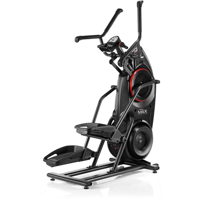 Bowflex Max Trainer M3 Ellittica Nero e Rosso - 8 Livelli di Resistenza, Console LCD Interattivo, Allenamento Efficace in 14 Minuti