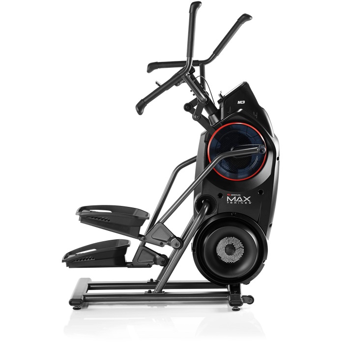 Bowflex Max Trainer M3 Ellittica Nero e Rosso - 8 Livelli di Resistenza, Console LCD Interattivo, Allenamento Efficace in 14 Minuti
