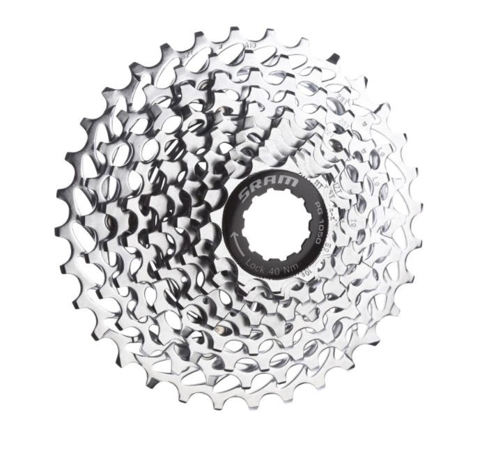 SRAM PG-1050 Cassetta 10V 11-36 - Alta Qualità e Affidabilità
