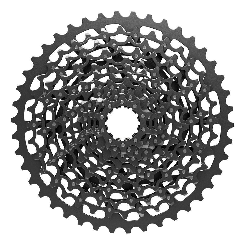 SRAM XG-1150 Cassetta 11V 10-42T - Acciaio, Tecnologia FULL PIN, Compatibile con Corpetto XD