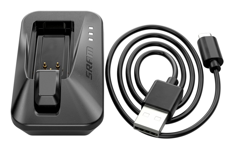 SRAM Caricabatteria eTap - Ricarica rapida USB per batterie Sram eTap con indicatore stato