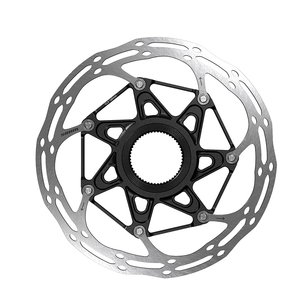 SRAM Rotor Centerline Disco Freno 140mm Center Lock Nero - Efficienza e Durata Affidabile