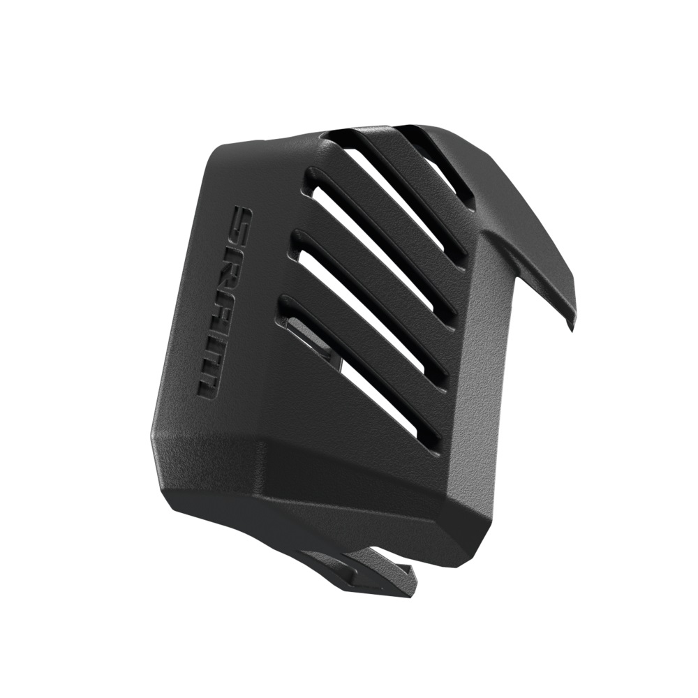 Sram Coperchio Batteria Cambio Eagle AXS - Protezione in Alluminio, Nero, Compatibile con MTB
