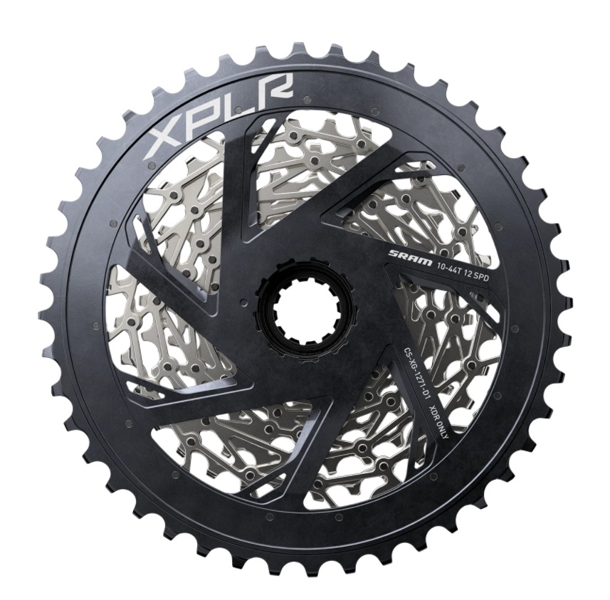 SRAM XG-1271 Cassetta Pignoni 12 Velocità 10-44T, Compatibile con Catene Flattop e Corpo Driver XDR