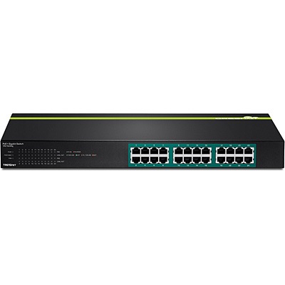 Trendnet TPE-TG240G Switch di Rete Non Gestito L2 Gigabit Ethernet 24 Porte (10/100/1000) con Supporto Power over Ethernet (PoE) Nero - 370W