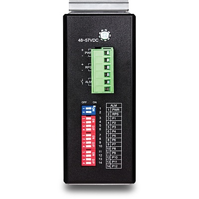 Trendnet TI-PG1284i Switch Gestito L2 12-Port Gigabit Ethernet (10/100/1000) con Supporto Power over Ethernet (PoE) Nero