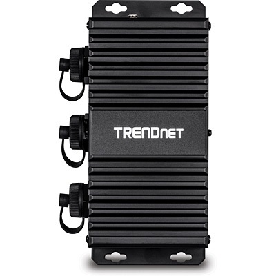 Trendnet TI-EU120 Adattatore PoE e Iniettore Gigabit Ethernet - Colore Nero, Potenza in Uscita 15,4 W