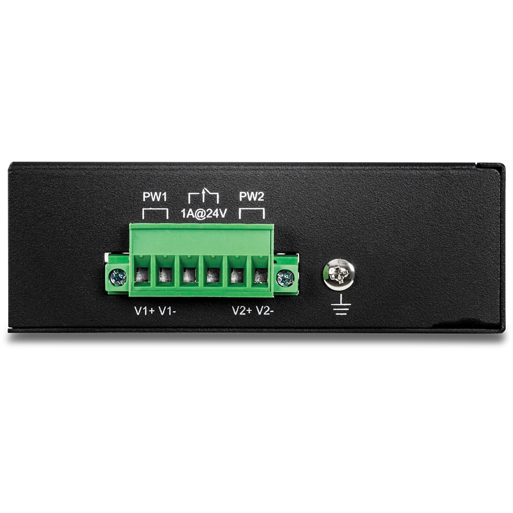 TRENDnet TI-PE80 Switch di rete Non gestito 8-Port Fast Ethernet PoE 1.6 Gbps con Alloggiamento IP30