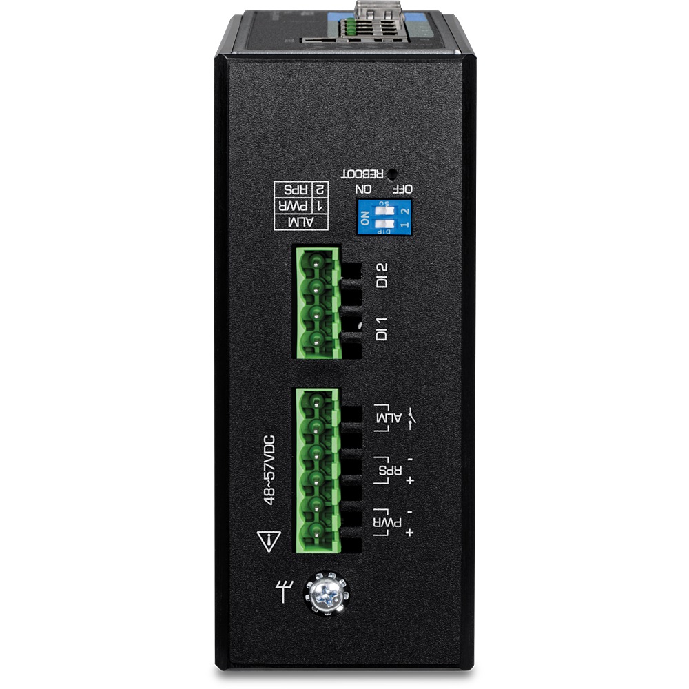 Trendnet TI-BG62I Switch di Rete Gestito L2 Gigabit Ethernet (10/100/1000) con Supporto Power over Ethernet (PoE) - Nero