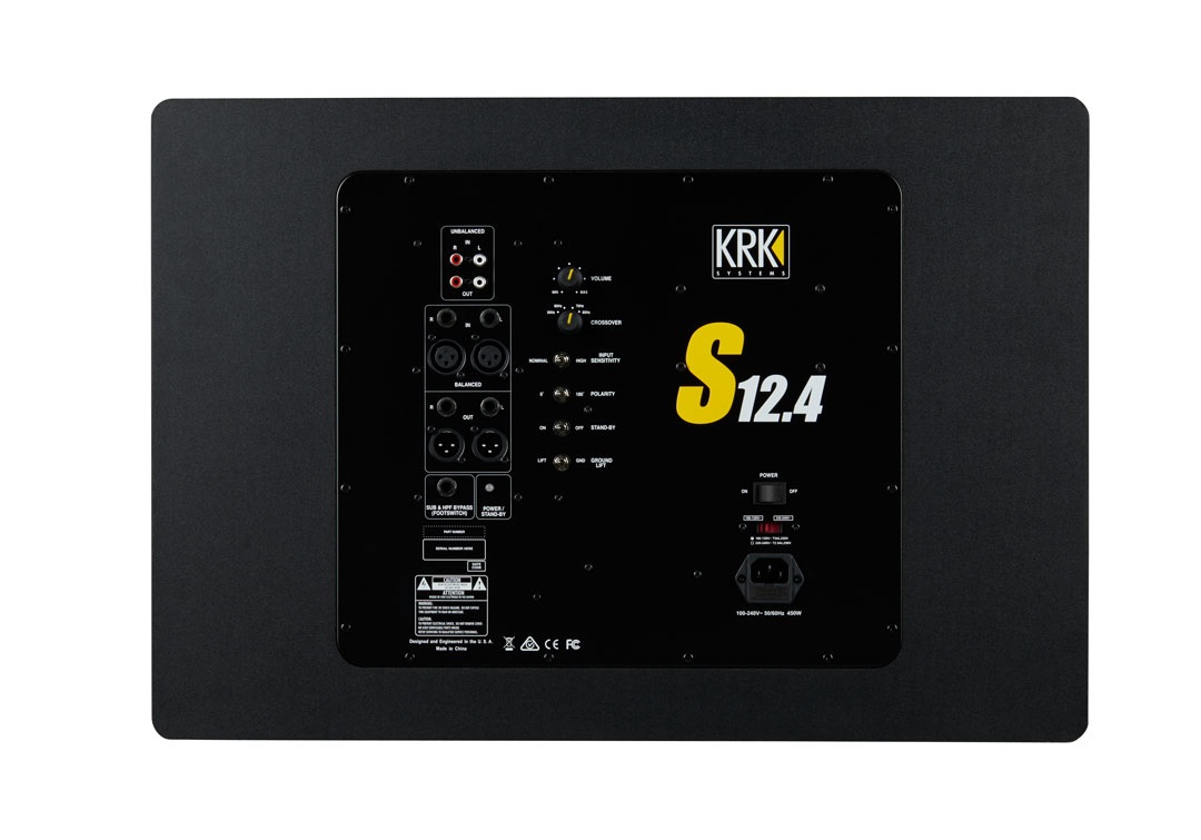 KRK S12.4 Subwoofer Attivo Professionale 12