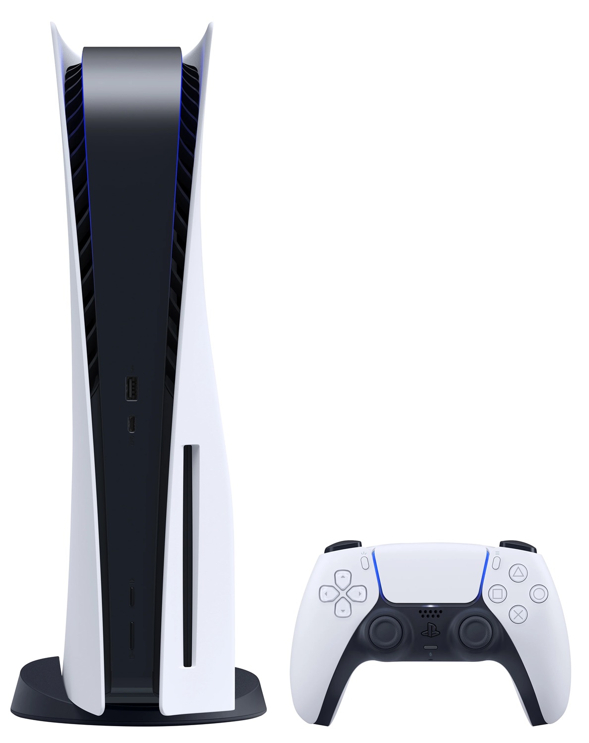 Sony PlayStation 5 - Console di gioco 825 GB, Nero e Bianco, con lettore Blu-ray e connessioni USB avanzate