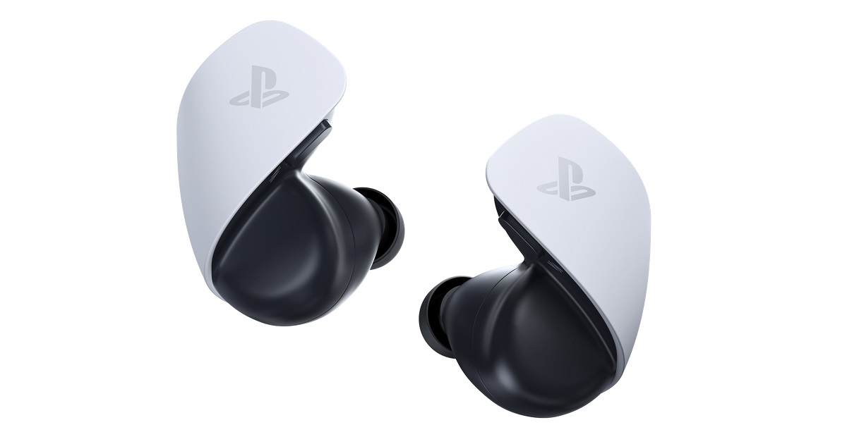 Sony PULSE Explore Auricolari Wireless In-ear per Gaming Bluetooth - Nero e Bianco, Compatibili con PS5 e PC
