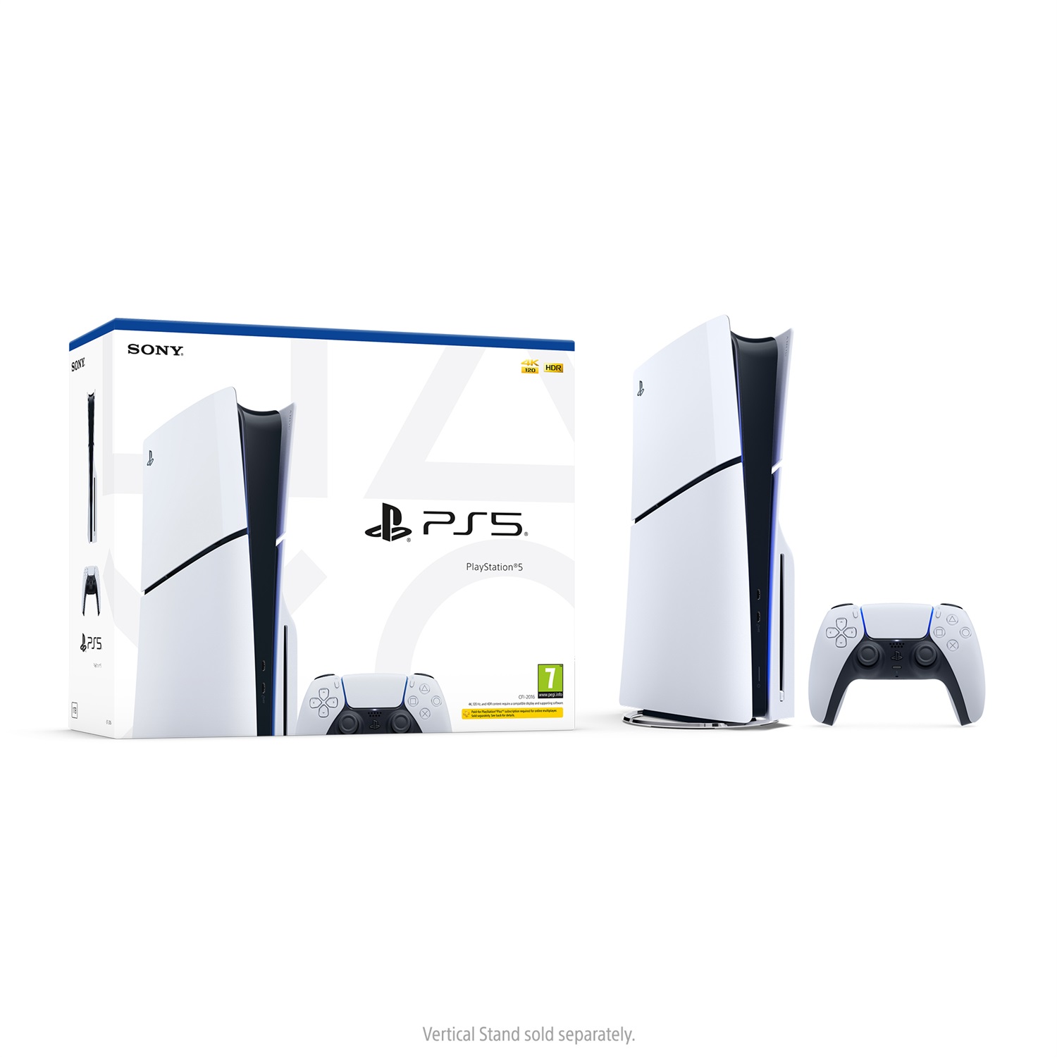 Sony PlayStation 5 Slim Disc Edition 1TB Bianco - Console con Blu-Ray, HDR e 8K Ultra HD