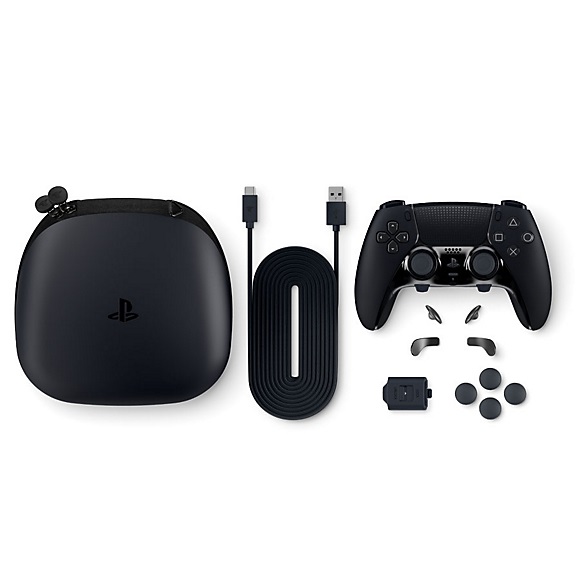 Sony Controller Wireless DualSense Edge - Midnight Black, Personalizzabile per PS5 e PC