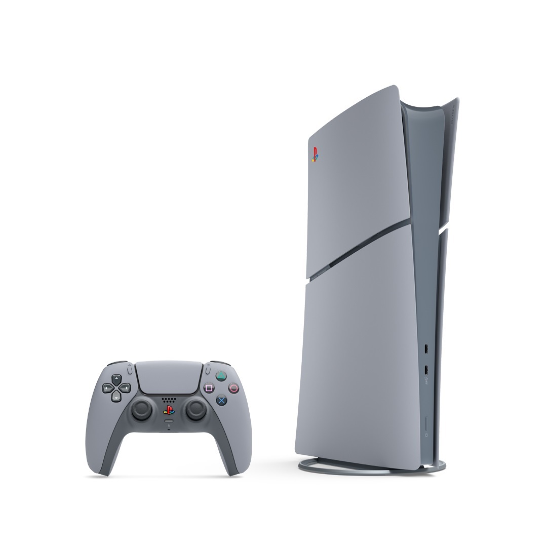 Sony PlayStation 5 Digital Edition Slim 30° Anniversario - Edizione Limitata Grigia