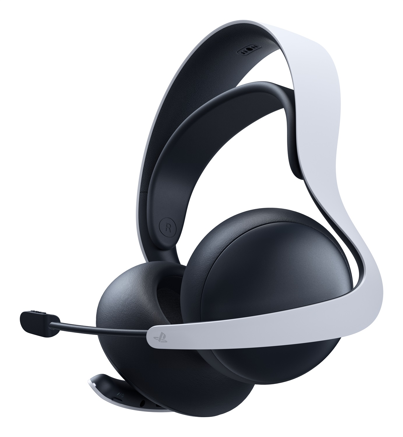 Sony Pulse Elite Cuffie Gaming Wireless Bluetooth Nero/Bianco con Base di Ricarica e Case