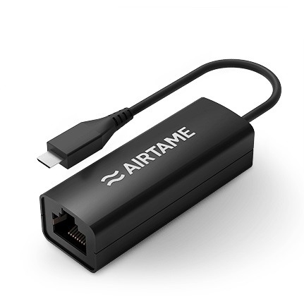 Airtame AT-ETH Adattatore Ethernet Cablato Micro-USB 100 Mbit/s Nero