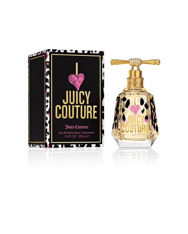 Juicy Couture I Love Juicy Couture Eau de Parfum 100 ml - Fragranza Floreale Fruttata per Donna con Note di Mela Caramellata e Patchouli